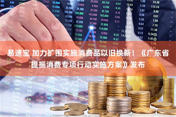 易速宝 加力扩围实施消费品以旧换新！《广东省提振消费专项行动实施方案》发布